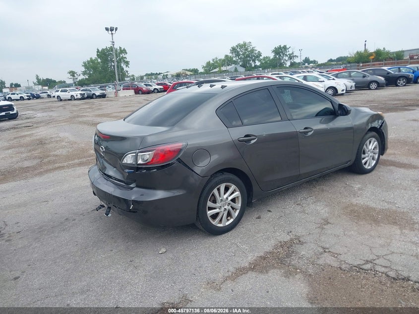 Vin: jm1bl1v73c1687436, lot: 46295967, mazda mazda3 i touring 20124