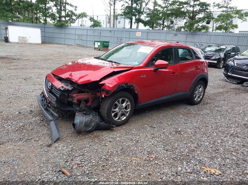 Vin: jm1dkfb76j1312098, lot: 46295979, mazda cx-3 sport 20182