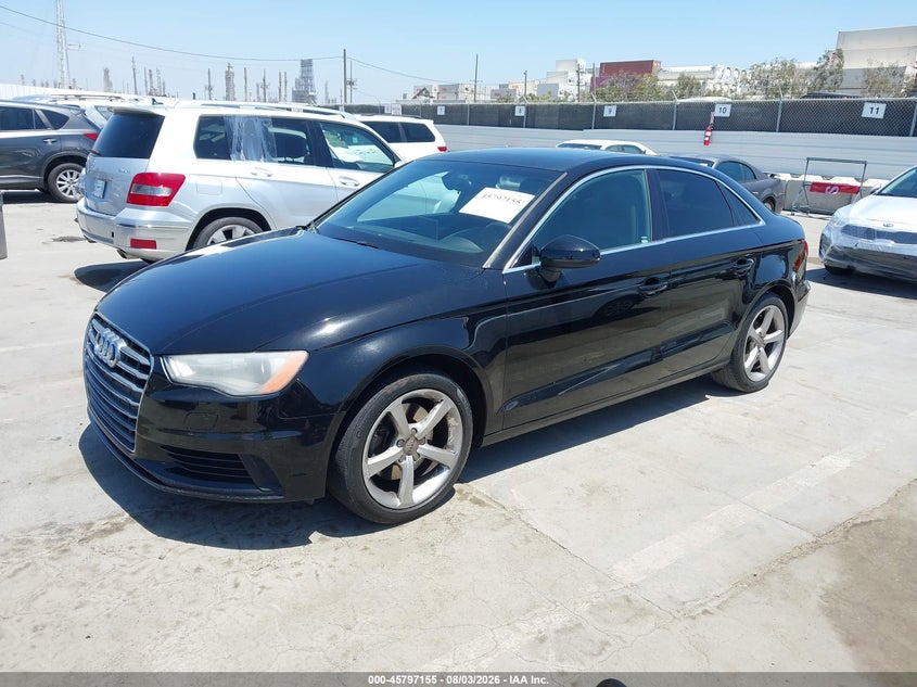 Vin: wauacgff1f1016627, lot: 46295986, audi a3 1.8t premium 20152