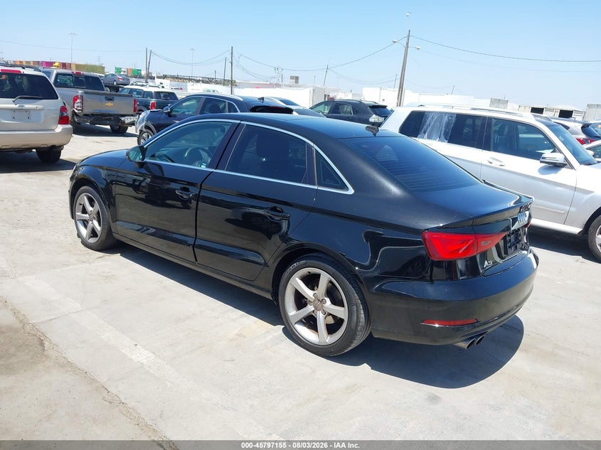 Vin: wauacgff1f1016627, lot: 46295986, audi a3 1.8t premium 20153