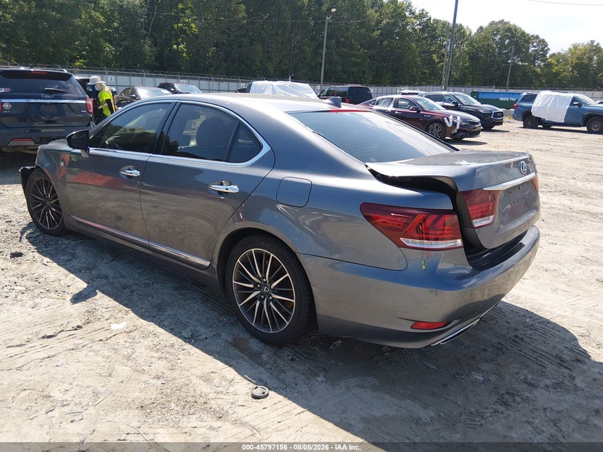 Vin: jthcl5ef0e5022152, lot: 46295987, lexus ls 460 20143