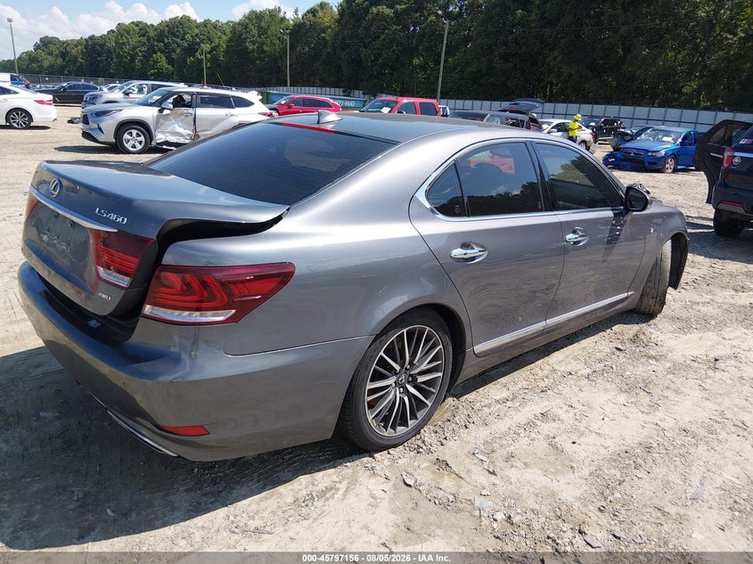 Vin: jthcl5ef0e5022152, lot: 46295987, lexus ls 460 20144