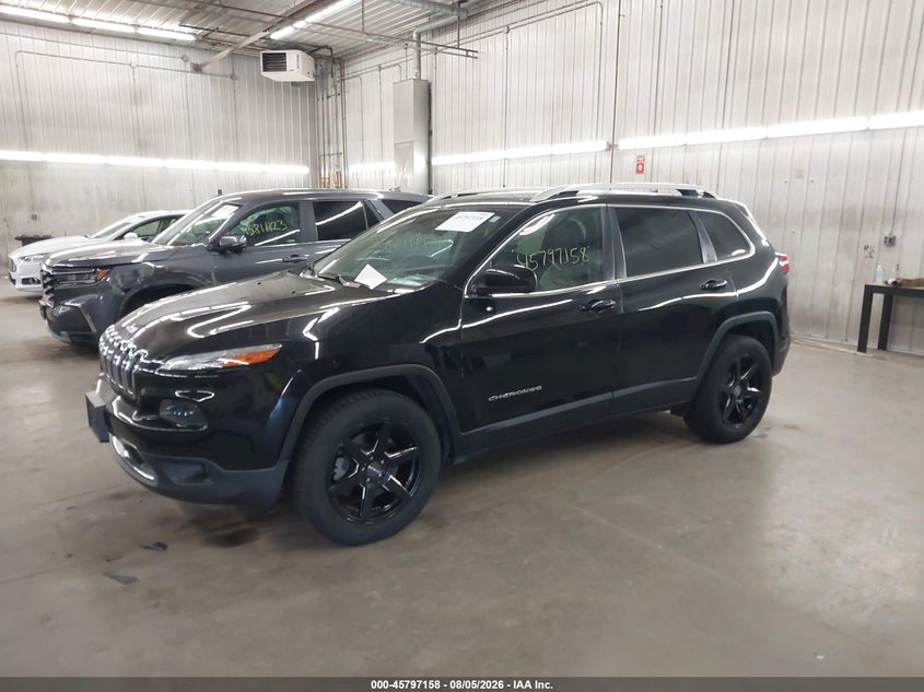 Vin: 1c4pjmdb9jd578493, lot: 46295989, jeep cherokee limited 4x4 20182