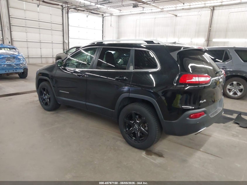 Vin: 1c4pjmdb9jd578493, lot: 46295989, jeep cherokee limited 4x4 20183