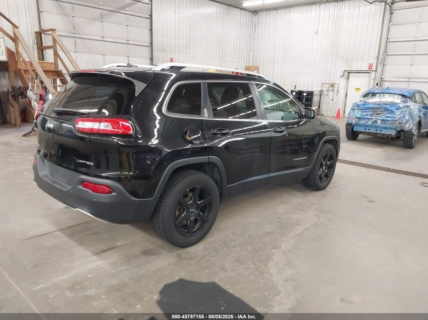 Vin: 1c4pjmdb9jd578493, lot: 46295989, jeep cherokee limited 4x4 20184