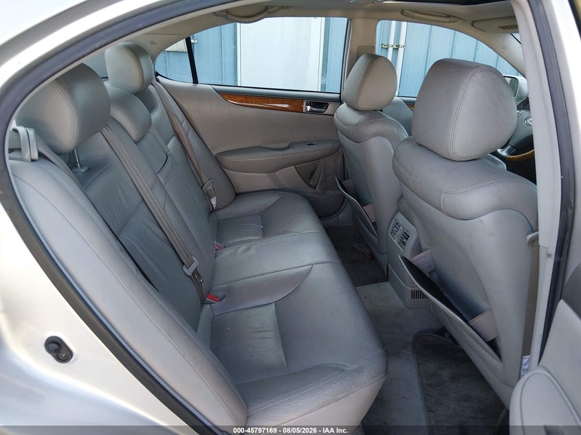 LEXUS ES 330 2005 VIN JTHBA30G855100487