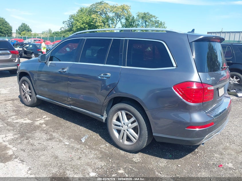 Vin: 4jgdf7ce2ea325889, lot: 46296007, mercedes-benz gl 450 4matic 20143