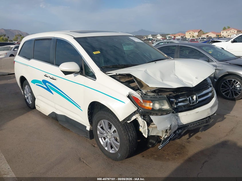 Vin: 5fnrl5h62gb085407, lot: 46296012, honda odyssey ex-l 2016 img_1