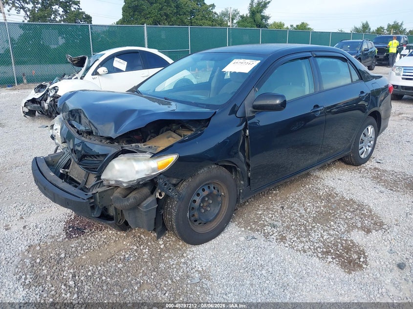 2011 Toyota Corolla, Front End, IAAI, VIN 5YFBU4EE0BP001084 — photo 2