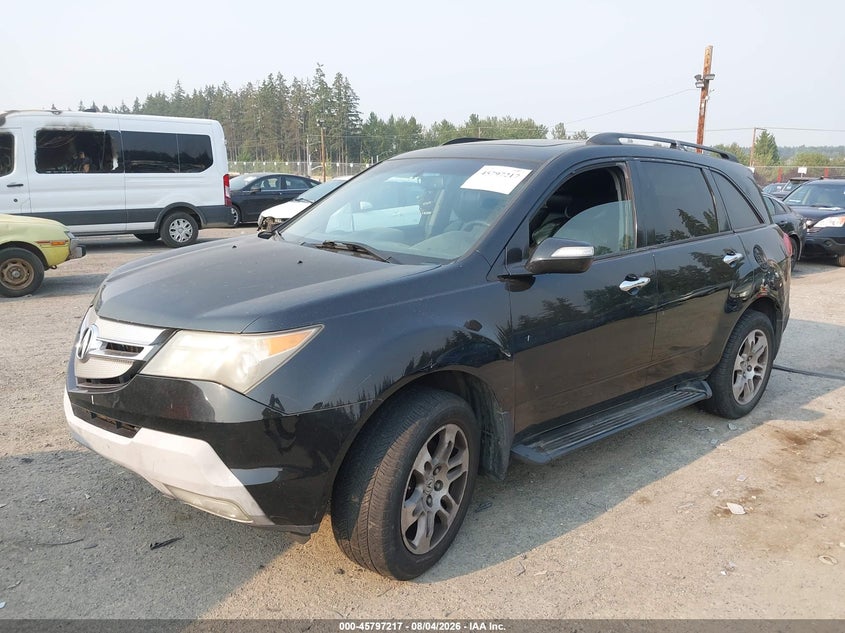 2008 ACURA MDX auction photo 2