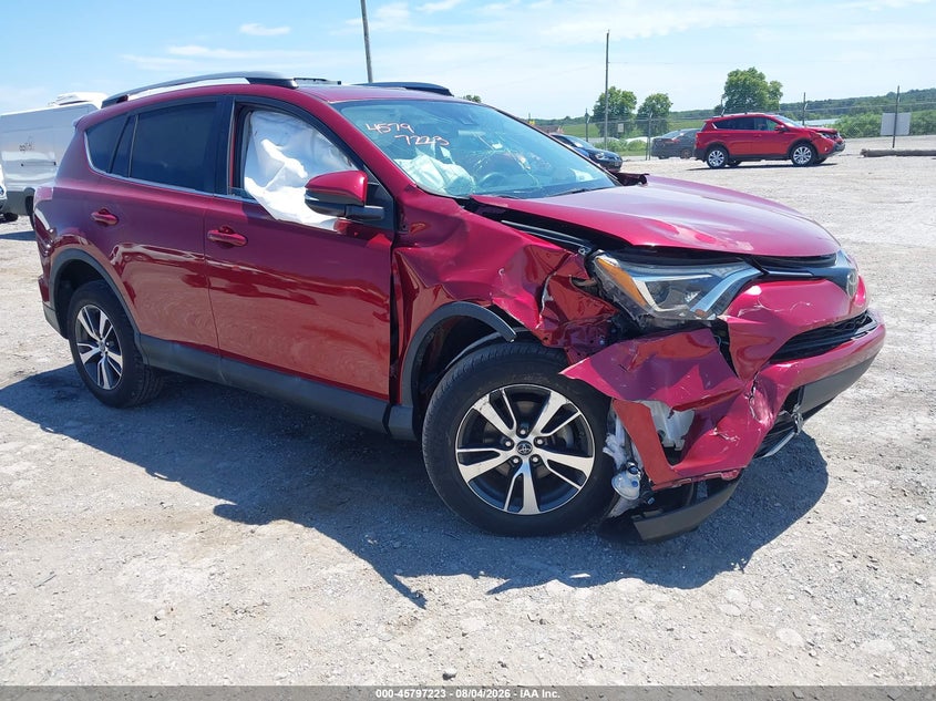 Vin: 2t3rfrev4jw710997, lot: 46296054, toyota rav4 xle 2018 img_1