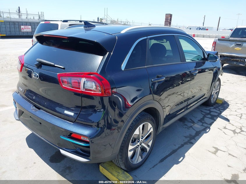 Vin: kndce3lg8k5030295, lot: 46296061, kia niro ev ex premium 20194