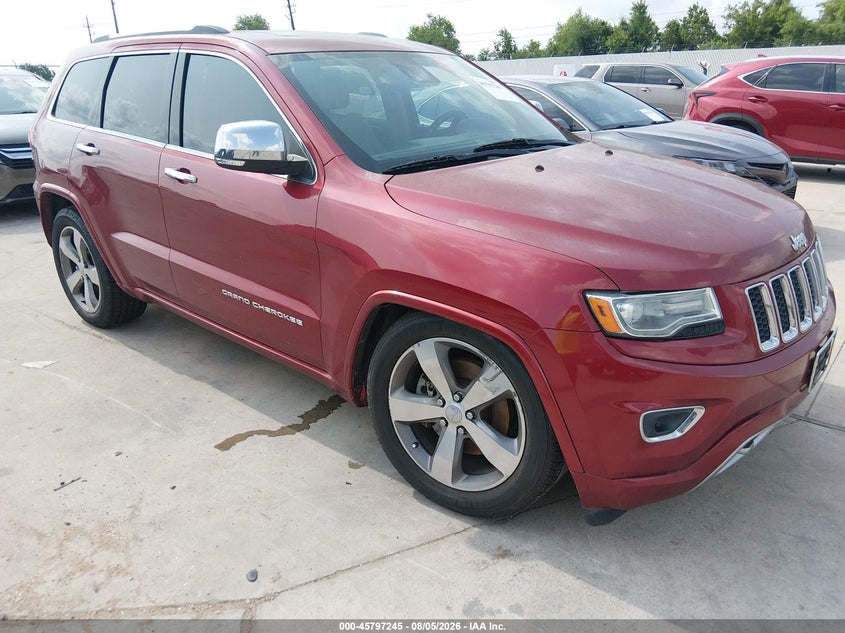 Vin: 1c4rjfcm9ec324172, lot: 46296076, jeep grand cherokee overland 2014 img_1