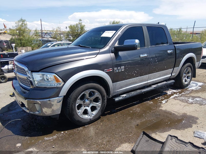Vin: 1c6rr7nm4fs687957, lot: 46296080, ram 1500 laramie 20152