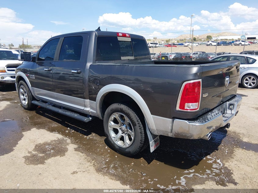 Vin: 1c6rr7nm4fs687957, lot: 46296080, ram 1500 laramie 20153