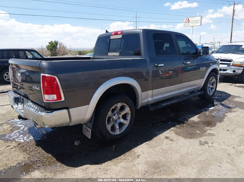 Vin: 1c6rr7nm4fs687957, lot: 46296080, ram 1500 laramie 20154