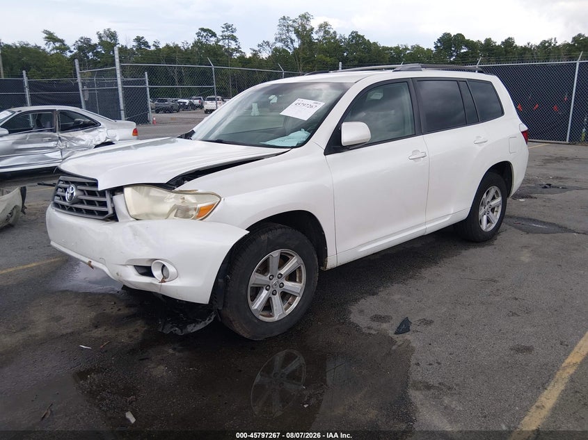 Vin: 5tdkk3eh4as007373, lot: 46296098, toyota highlander se v6 20102