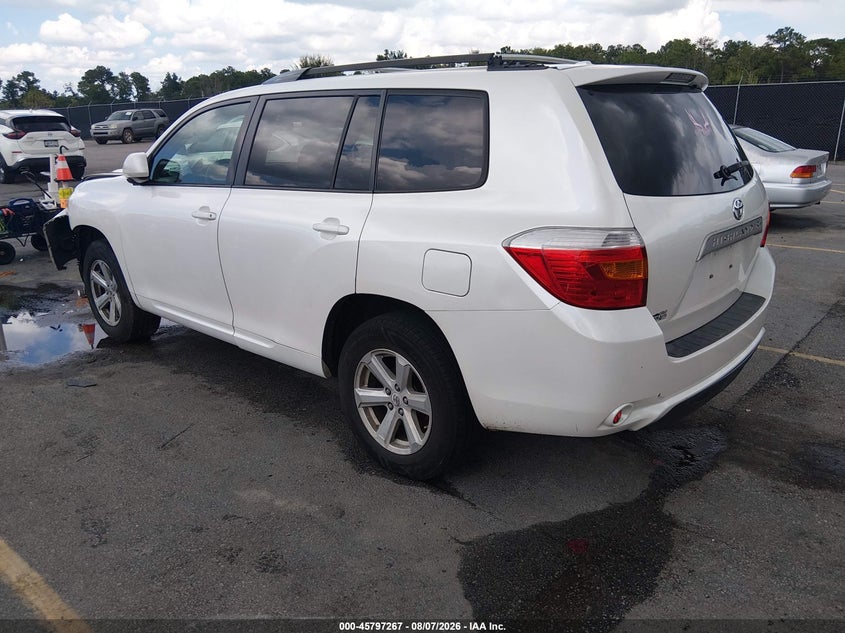 Vin: 5tdkk3eh4as007373, lot: 46296098, toyota highlander se v6 20103
