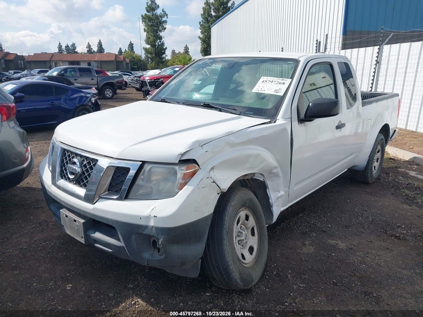 2019 Nissan Frontier S, Левый перёд, IAAI, VIN 1N6BD0CT6KN716584 — фото 2