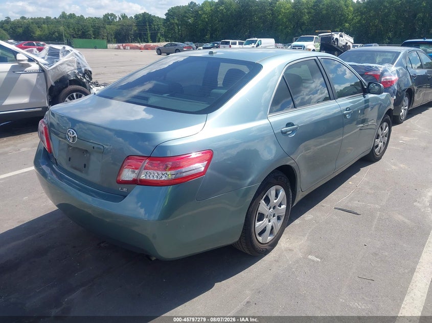 Vin: 4t1bf3ekxau545745, lot: 46296110, toyota camry le 20104
