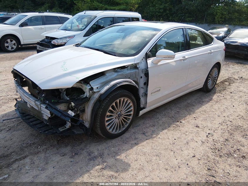 Vin: 3fa6p0ru1er393760, lot: 46296125, ford fusion hybrid titanium 20142
