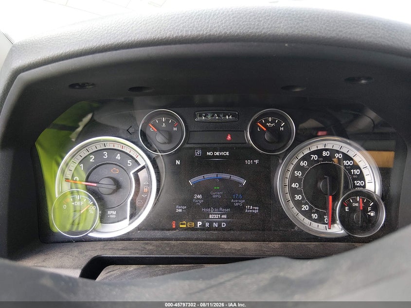 RAM 2500 2016 VIN 3C6UR5ML5GG336944