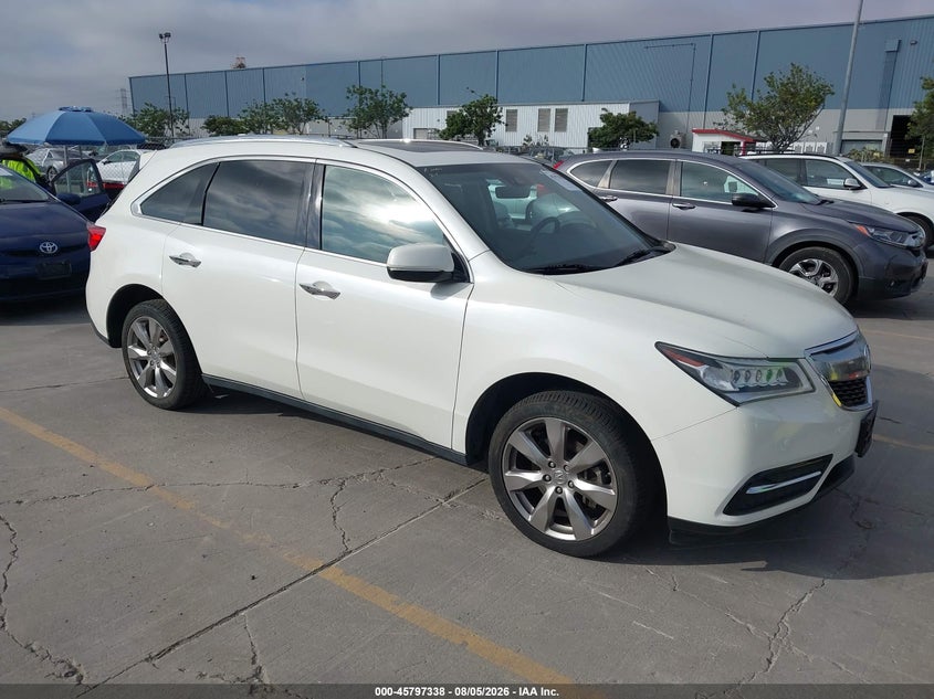 2016 ACURA MDX ADVANCE   ENTERTAINMENT PACKAGES/ADVANCE PACKAGE