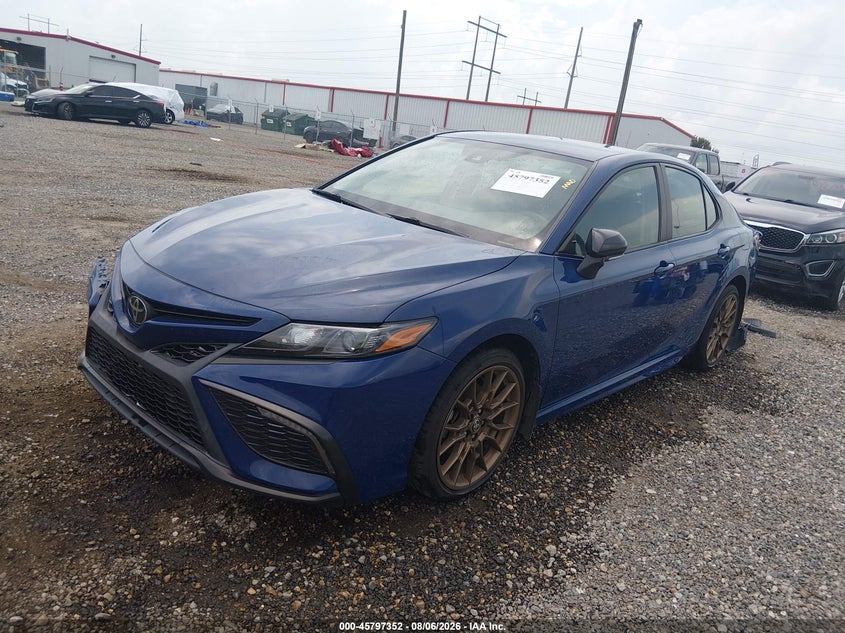 Vin: 4t1g11ak3pu114011, lot: 46296183, toyota camry se nightshade edition 20232
