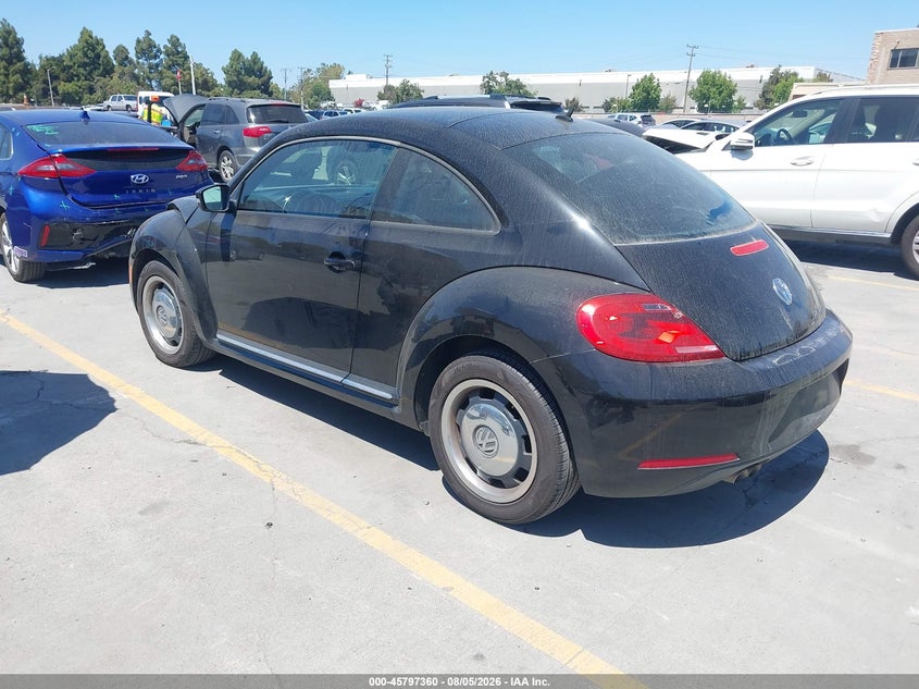 Vin: 3vwjp7at7cm632476, lot: 46296191, volkswagen beetle 2.5l 20123