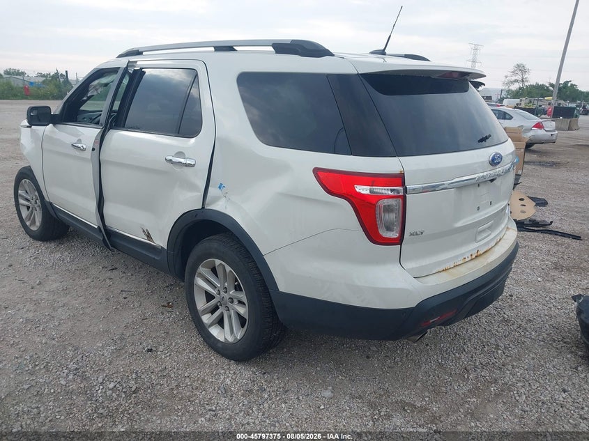 Vin: 1fmhk8d85bga57442, lot: 46296206, ford explorer xlt 20113