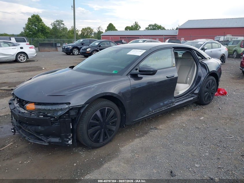 Vin: 50ea1pga6ra006865, lot: 46296215, lucid air pure 20242