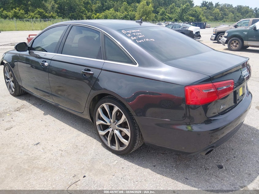 Vin: waugfafc0dn081009, lot: 46296217, audi a6 2.0t premium 20133