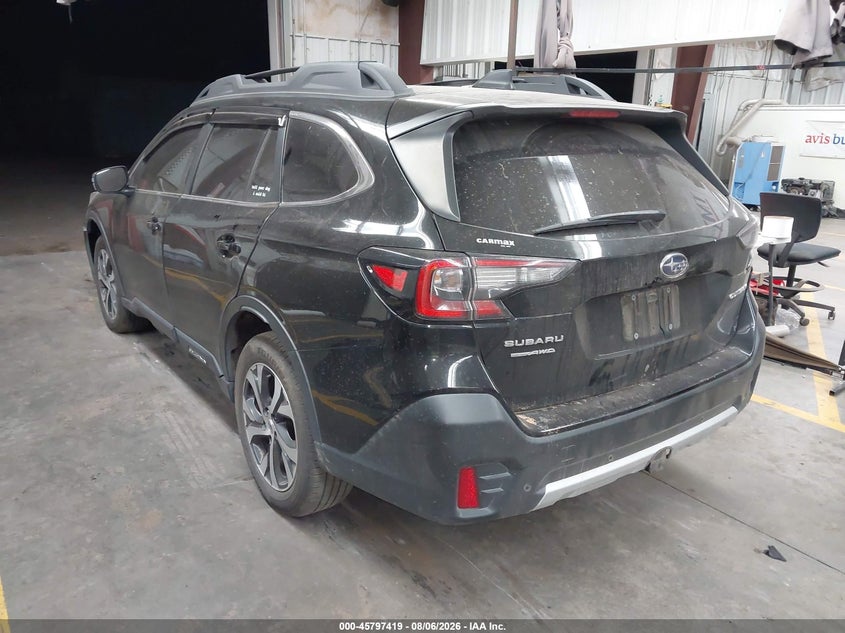 Vin: 4s4btamc1n3211736, lot: 46296250, subaru outback limited 20223