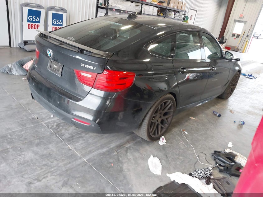 Vin: wba8z5c56gg502197, lot: 46296260, bmw 328i gran turismo xdrive 20164