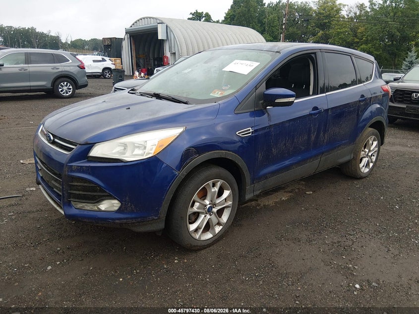 Vin: 1fmcu9h94duc79665, lot: 46296261, ford escape sel 20132
