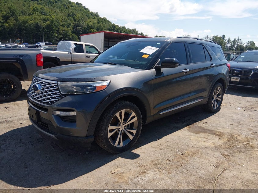 Vin: 1fm5k8hc4lga62554, lot: 46296275, ford explorer platinum 20202