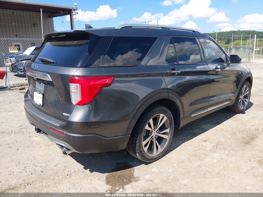 Vin: 1fm5k8hc4lga62554, lot: 46296275, ford explorer platinum 20204