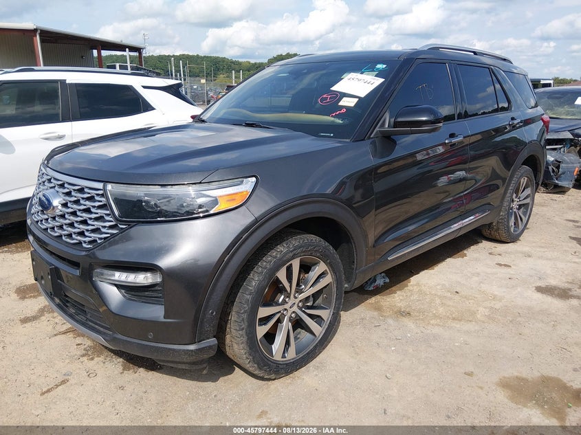 Vin: 1fm5k8hc4lga62554, lot: 46296275, ford explorer platinum 20202