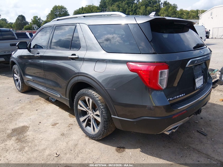 Vin: 1fm5k8hc4lga62554, lot: 46296275, ford explorer platinum 20203