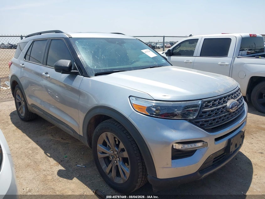 Vin: 1fmsk7dhxmgc09217, lot: 46296280, ford explorer xlt 2021 img_1