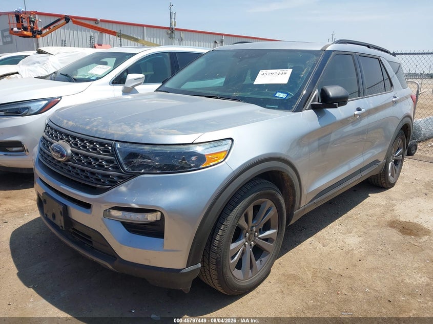 Vin: 1fmsk7dhxmgc09217, lot: 46296280, ford explorer xlt 20212