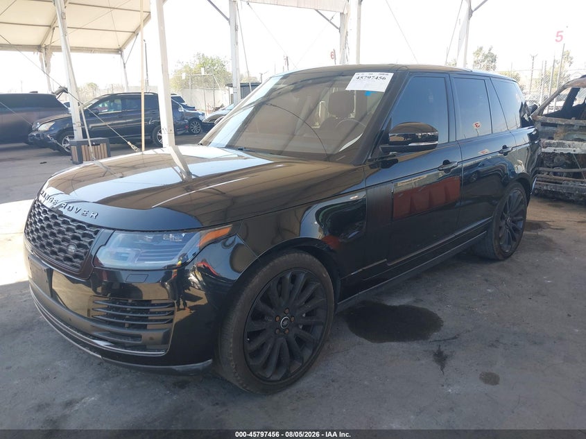 Vin: salgr2su5la574391, lot: 46296287, land rover range rover 20202