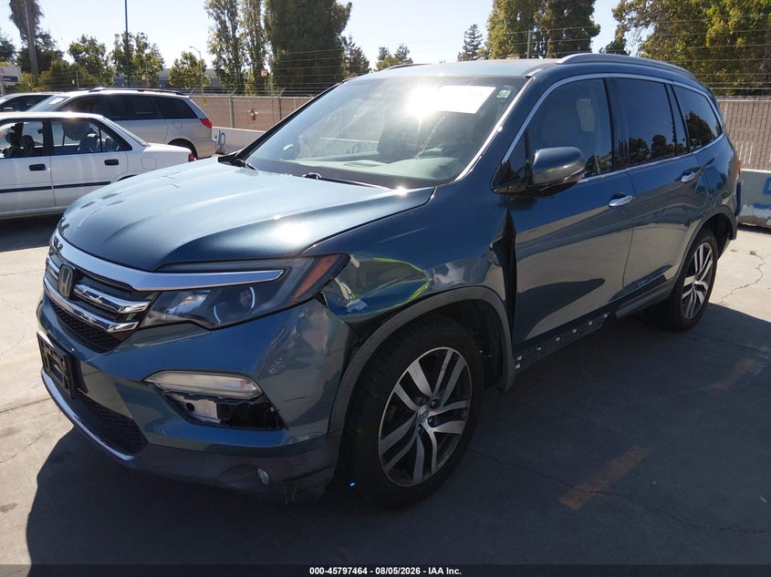 Vin: 5fnyf5h94gb010060, lot: 46296295, honda pilot touring 20162
