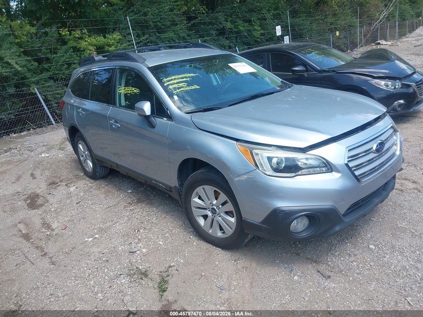 Vin: 4s4bsbfc7g3310800, lot: 46296301, subaru outback 2.5i premium 2016 img_1