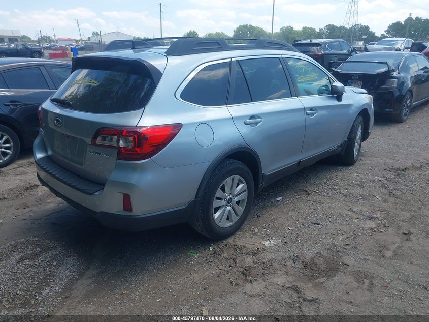 Vin: 4s4bsbfc7g3310800, lot: 46296301, subaru outback 2.5i premium 20164