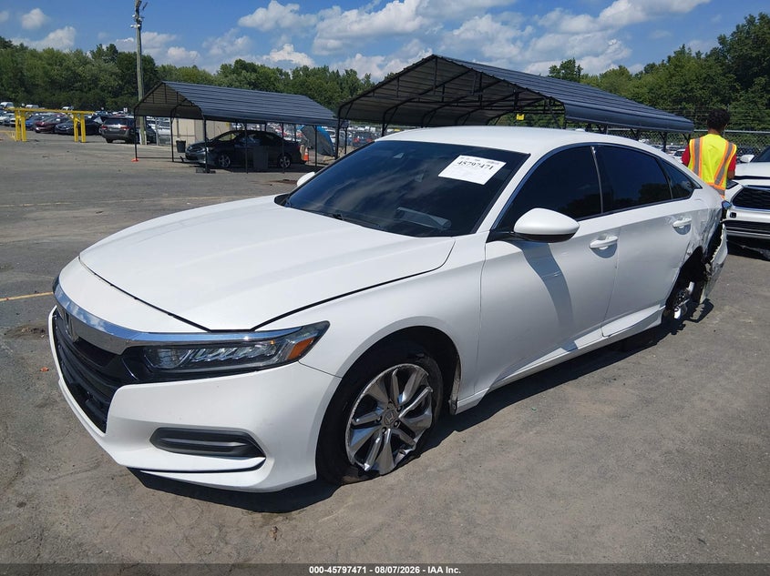 Vin: 1hgcv1f18ka130613, lot: 46296302, honda accord lx 20192