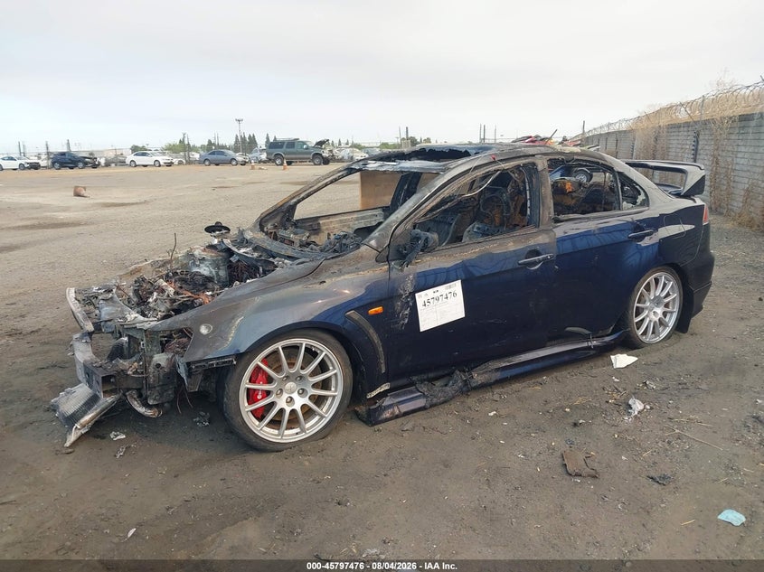 Vin: ja32w8fv9eu019444, lot: 46296307, mitsubishi lancer evolution gsr 20142