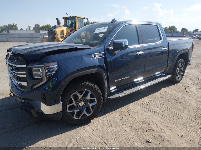 Vin: 3gtuuded1pg202215, lot: 46296316, gmc sierra 1500 4wd  short box slt 20232