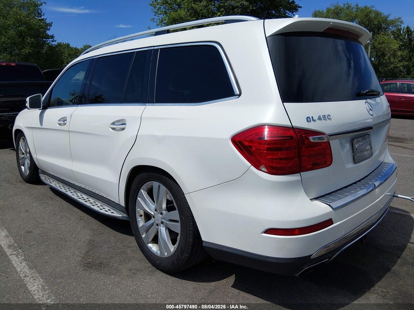 Vin: 4jgdf7ce1ea365994, lot: 46296321, mercedes-benz gl 450 4matic 20143