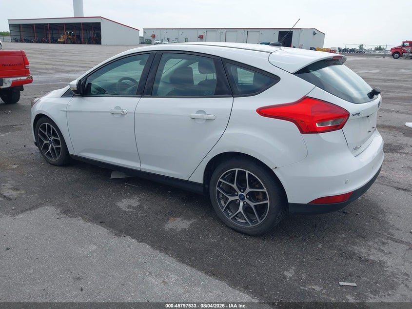Vin: 1fadp3m23jl314774, lot: 46296364, ford focus sel 20183